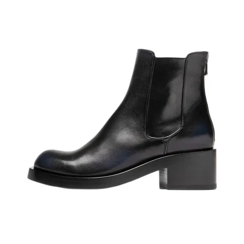 Officine Creative Brett 003 Короткий Челси 5,5 см Женский Черный