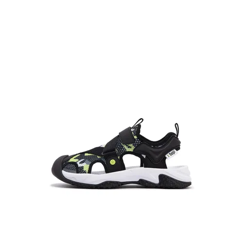 XTEP Детские сандалии Low Top Черный Селерный Зеленый Унисекс