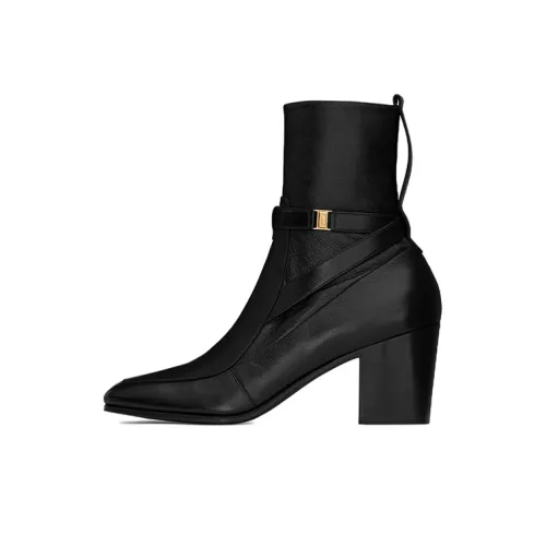SAINT LAURENT Fran Ботильоны Женские Черный