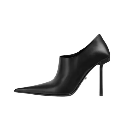 VERSACE Slice Ботильоны 10,5 см Женские Черные