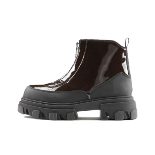 GANNI Ботильоны Женские Умбра