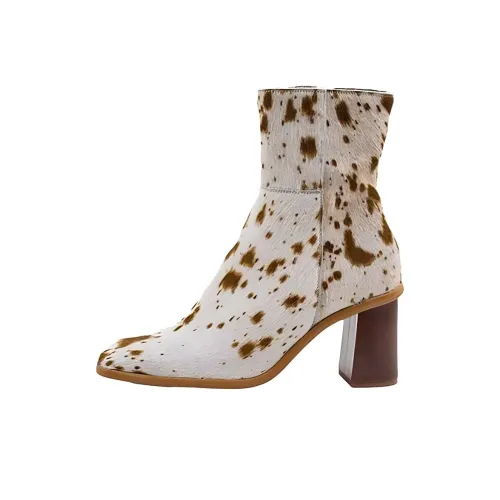 ALOHAS Ботильоны 7,5 см Женские Коричневые