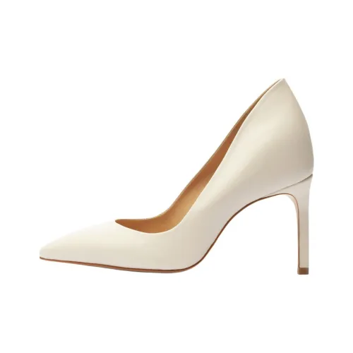 Schutz LOU Lo Узкий каблук Высокие каблуки 8,4CM Женские Белые