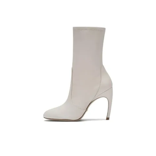 Stuart Weitzman Ботильоны Ванильный Cardada Кожа Наппа Женские