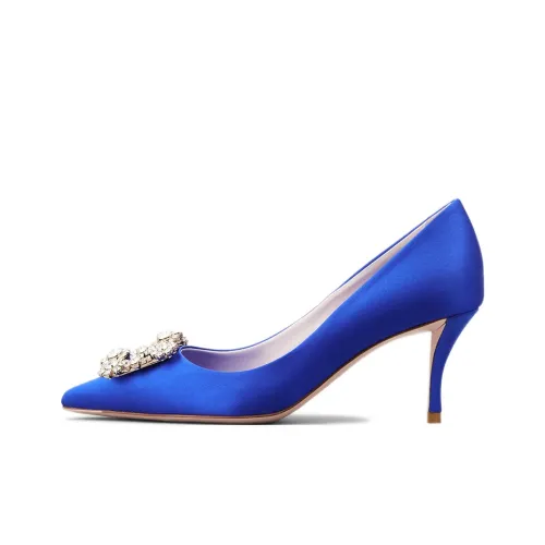 Roger Vivier Flower Strass Высокие каблуки Женские