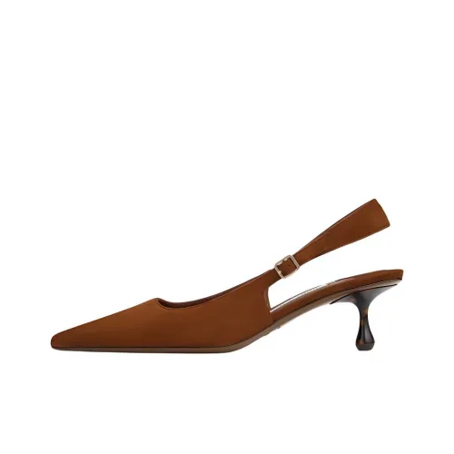 Jimmy Choo Нестандартный каблук Высокие каблуки 5 см Женские Коричневый