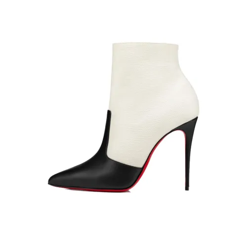 CL Модные ботильоны женские черный белый