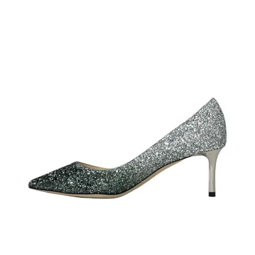 Jimmy Choo Высокие каблуки Серебристо-зеленый Женские