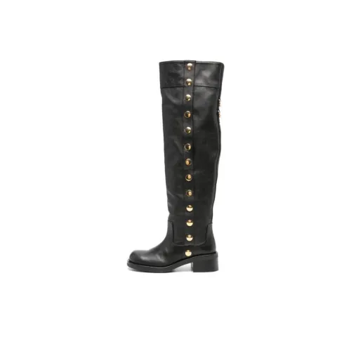 MOSCHINO Over The Knee Boots Женские Черные