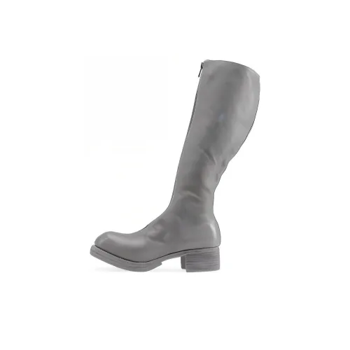 GUIDI Высокие сапоги до колена Унисекс Серый