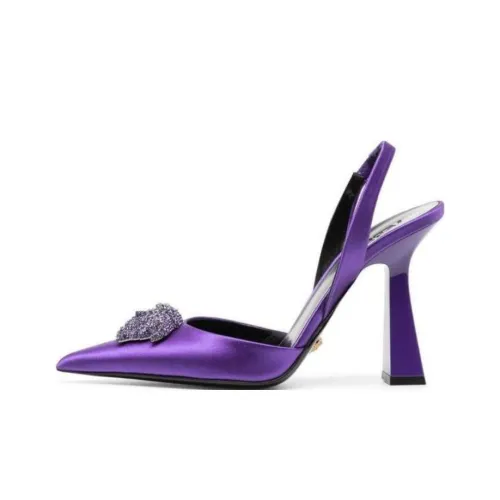 VERSACE La Medusa Высокие каблуки Фиолетовый Женские