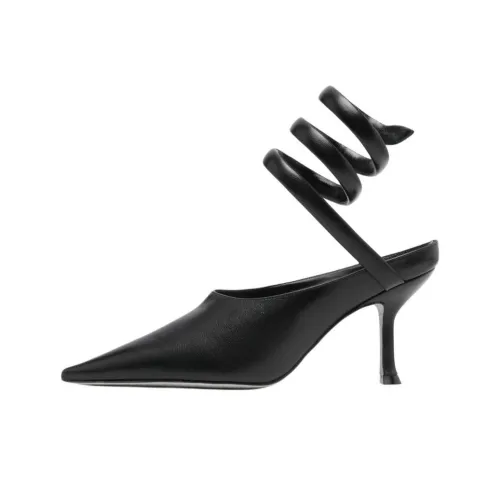 RENE CAOVILLA Cleo Узкий каблук Высокие каблуки 8,5 см Женские Черный