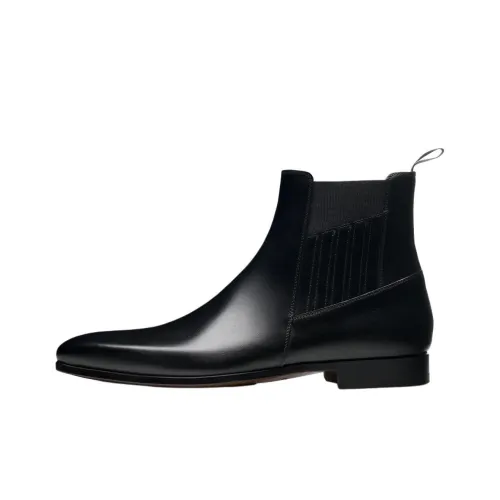 Magnanni Santo Short Chelsea Boot Men's Black Магнани Santo Короткий Челси Ботин Мужской Черный