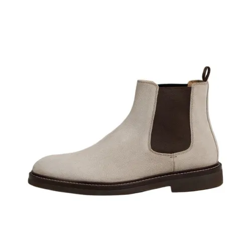 BRUNELLO CUCINELLI Chelsea Beige Men's