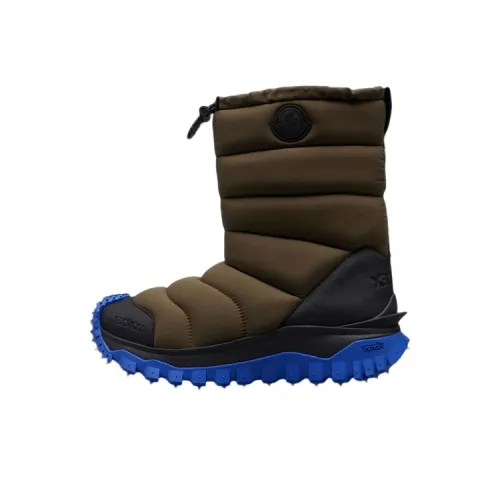 Moncler Устойчивые к истиранию амортизаторы Сноубутсы Мужской Хаки