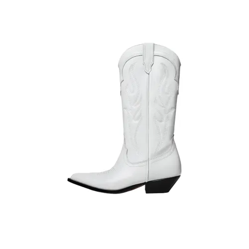 SONORA BOOTS Santafe Колено Высокие сапоги 3,5 см Мужской Белый
