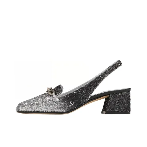 Jimmy Choo Грубый каблук Высокие каблуки 4,5 см Женские Черный