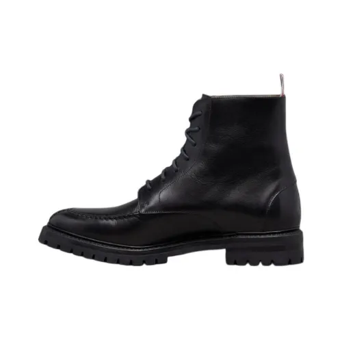 THOM BROWNE· Короткий ботинок Martin мужской черный