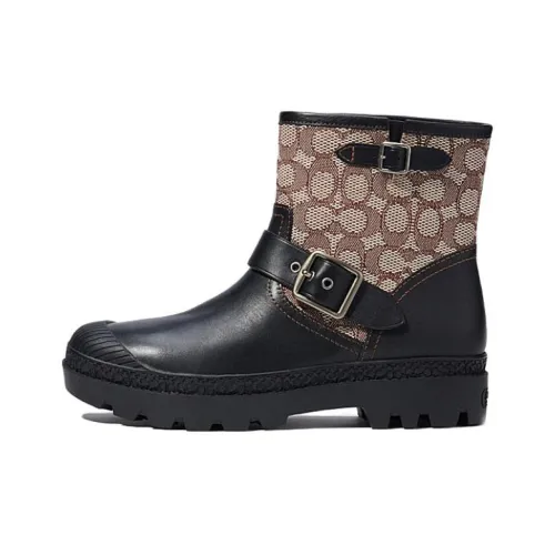 COACH Moto Ботильоны Мужской Черный