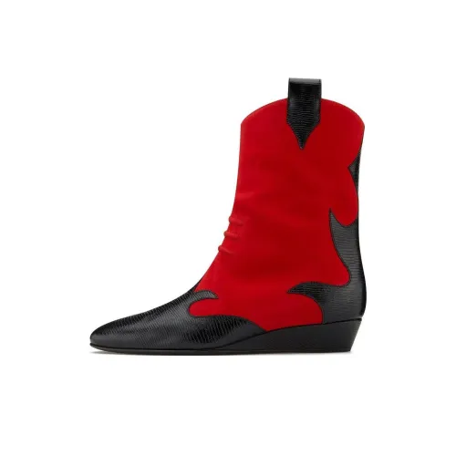 GIUSEPPE ZANOTTI Ботильоны Красные Женские