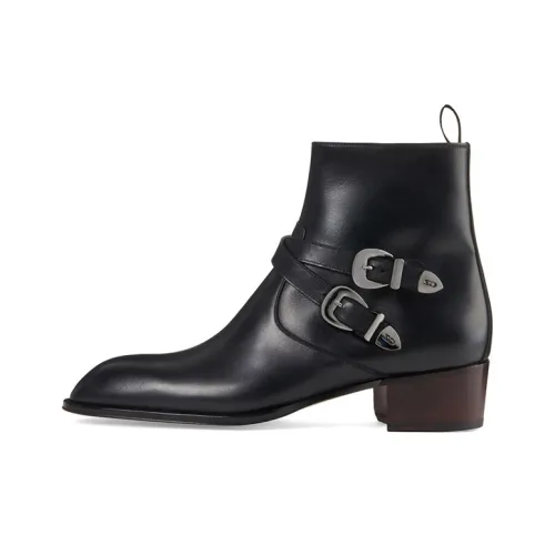 Giuseppe Zanotti GZ Sheldon Bootie с пряжкой мужской черный