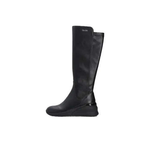 LIU·JO Женские высокие сапоги на каблуке черные