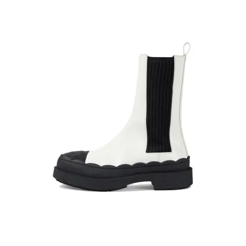 GUCCI Короткий Челси 1,5 см Женский Экрю