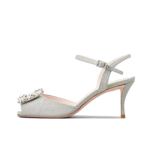 Roger Vivier Flower Strass Высокие каблуки Женские