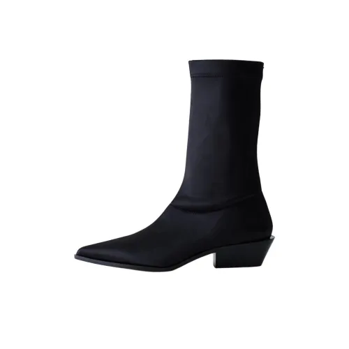 TIBI Ботильоны Черные Женские