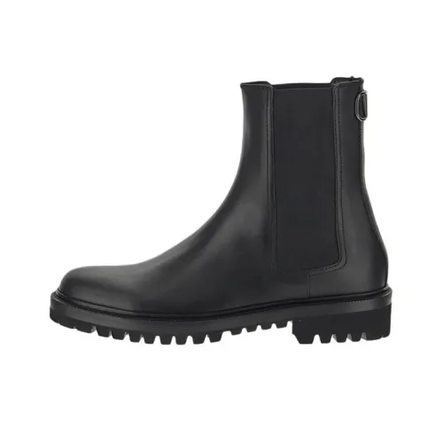 Valentino Короткий Челси Мужской Черный