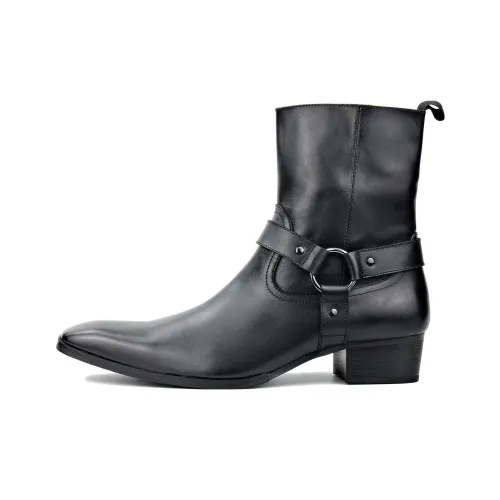 SAINT LAURENT Ботильоны Мужские Черные