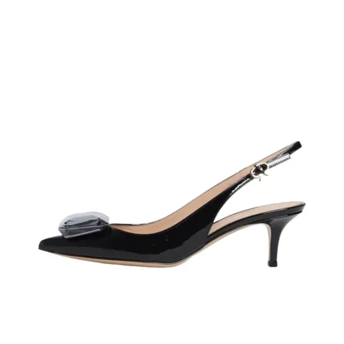 GIANVITO ROSSI Узкий каблук Высокие каблуки 6 см Женские Черный