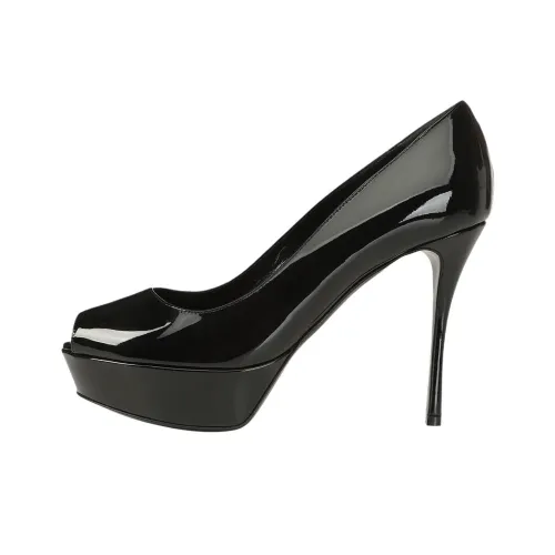 SERGIO ROSSI Godiva Узкий каблук Высокие каблуки 7,5 см Женские Черный