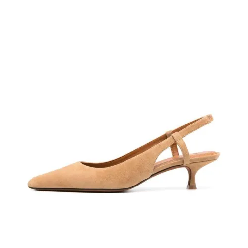 Polo Ralph Lauren Узкий каблук Высокие каблуки Женские Коричневый