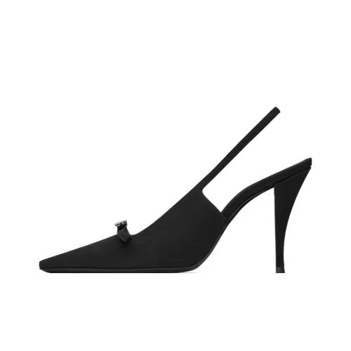 SAINT LAURENT Высокие каблуки Черные Женские