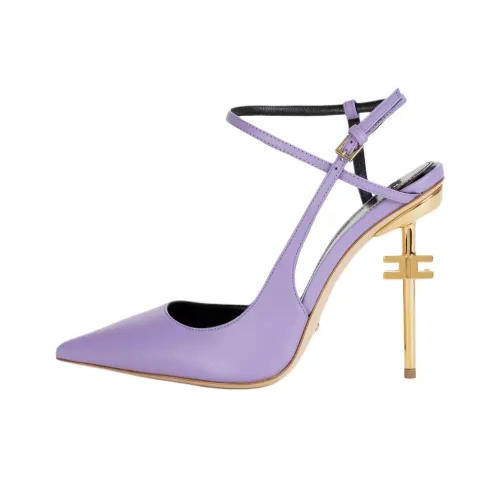 Elisabetta Franchi Высокие каблуки Фиолетовый Женские