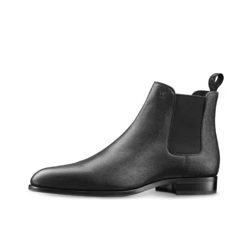 LOUIS VUITTON City Taïga Ankle Длина Челси Мужской Черный