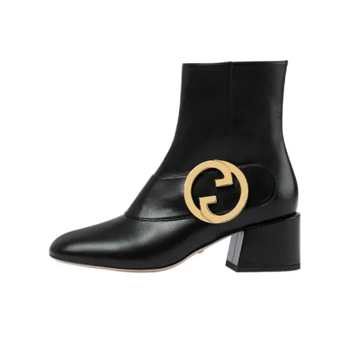 GUCCI Blondie Ботильоны 5,5 см Женские Черные