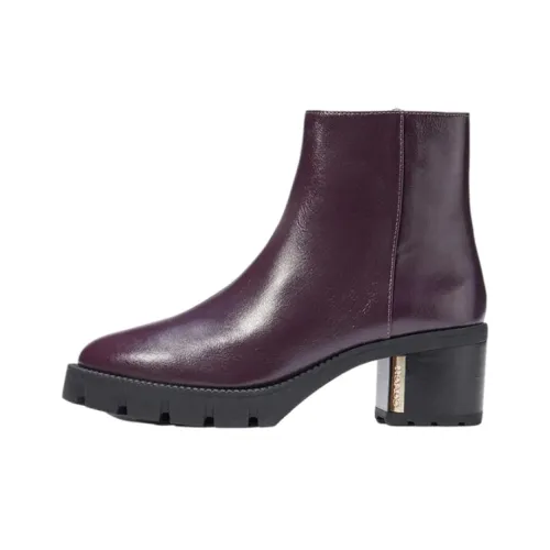COACH Ботильоны Женские Z Фиолетовый