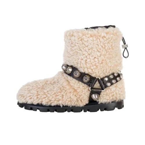 MIU MIU Ботильоны Женские Коричневый