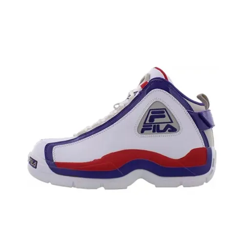 FILA Grant Hill 2 Баскетбольные кроссовки MID Топ Белый Фиолетовый Мужской