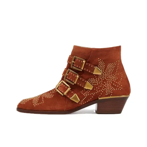 Chloe Ботильоны 4CM Женские Охра