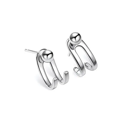 May10th Серебро S925 Серьги-гвоздики Женские