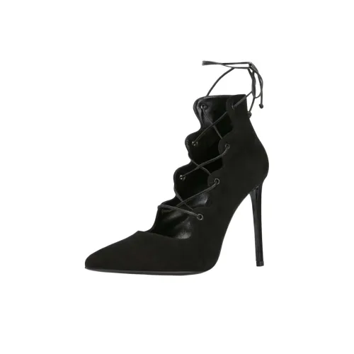 SAINT LAURENT Высокие каблуки Черные Женские