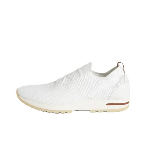 Loro Piana 360 LP Flexy Walk Low Топ Повседневная обувь Мужская Белая