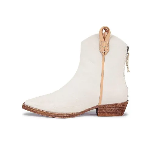 FREE PEOPLE Ботильоны 4CM Женские Белые