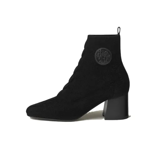 HERMES Jenna Ботильоны 6 см Женские Черные