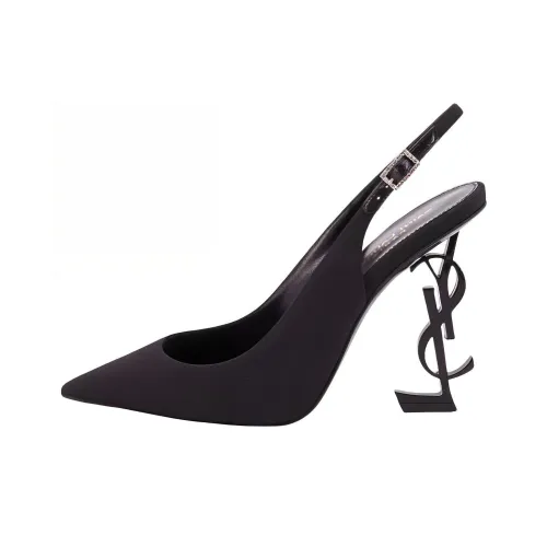 SAINT LAURENT Opyum Высокие каблуки Черный Женские