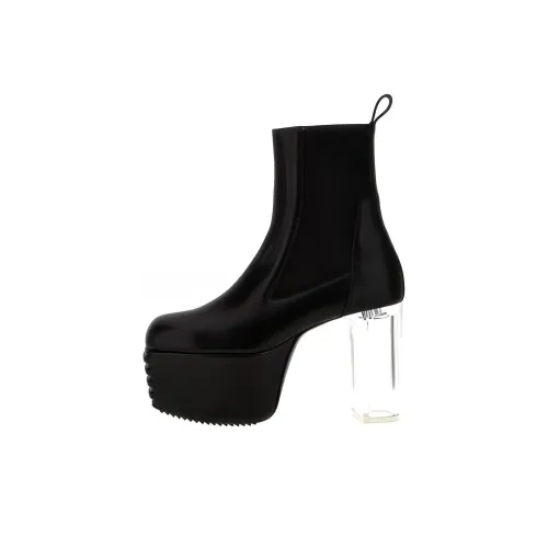 RICK OWENS совместный бренд Chelsea черный мужской