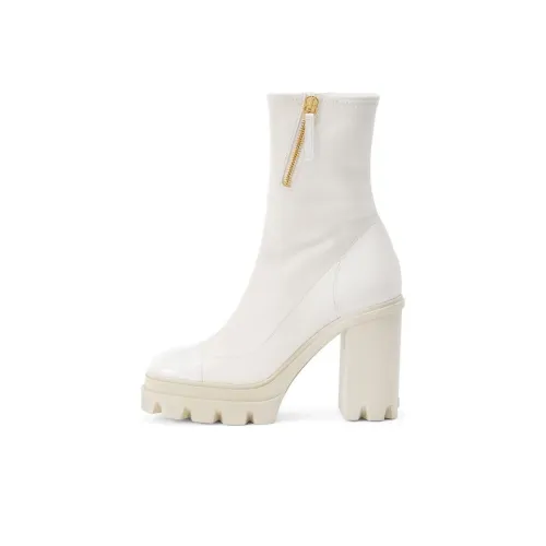 Giuseppe Zanotti GZ Ботильоны 11 см Женские Белые